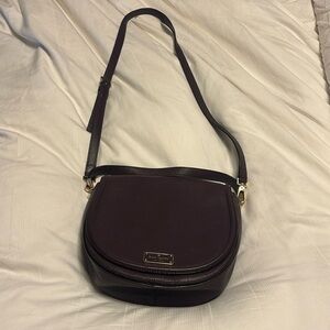 Kate Spade eggplant purse